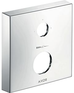 hansgrohe Axor extension rosette 14969000 2-hole, 1930 - 2000 -2, square, chrome