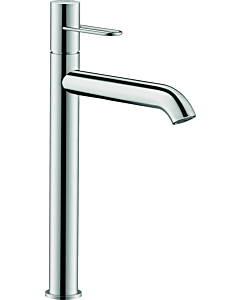 hansgrohe Axor Uno Wash basin mixer 38034990 projection 201mm, non-closable waste set, with loop handle, polished gold optic