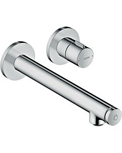 hansgrohe Axor Uno kit de finition 45113800 encastrable mitigeur lavabo , avec saillie 221mm, aspect inox
