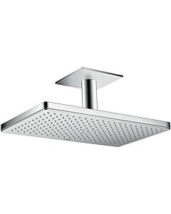 hansgrohe Axor overhead shower 35277800 with ceiling connection, stainless steel optic