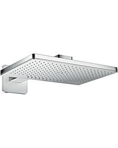 Axor ShowerSolutions Kopfbrause 2jet 35275000 chrom, 46x30cm, mit Brausearm und softcube Rosette
