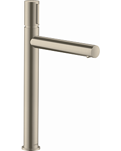 hansgrohe Axor Uno Select 260 Waschtischarmatur 45014820, brushed nickel, mit Siebventil