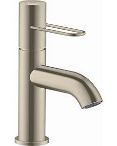 Hansgrohe Axor Uno 70 Waschtischarmatur 38021820 brushed nickel, mit Bügelgriff,ohne Ablaufgarnitur