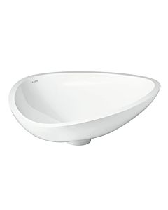 hansgrohe Waschschüssel Axor Massaud 42305000 60 cm, Mineralguss, weiss