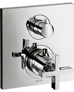 hansgrohe Brause Thermostat Axor Citterio 39725000 Unterputz, Kreuzgriff, mit Ab- und Umstellventil