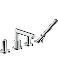 Axor Uno 4-Loch Wannenrandarmatur 45444000 chrom, mit Zerogriff