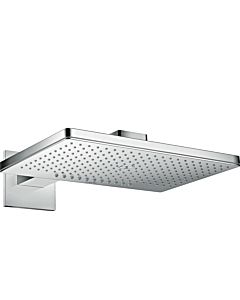 Axor ShowerSolutions Kopfbrause 2jet 35280000 chrom, 46x30cm, mit Brausearm und eckiger Rosette