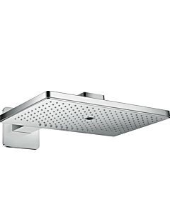 Axor ShowerSolutions Kopfbrause 3jet 35276000 chrom, 46x30cm, mit Brausearm und softcube Rosette