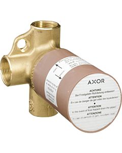 hansgrohe Corps de base Axor 16982180 DN 20, vanne d&#39;arrêt / inverseur