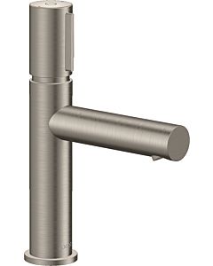 hansgrohe Axor Uno Wash basin mixer 45012800 projection 123mm, non-closable waste fitting, stainless steel look
