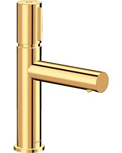 hansgrohe Axor Uno mitigeur lavabo 45012990 projection 123mm, garniture de vidange déverrouillable, optique or poli