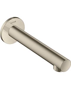 Axor Uno Wanneneinlauf 45410820 Brushed Nickel, gerade, Wandmontage
