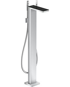 hansgrohe Axor MyEdition Wannenarmatur 47440600 Ausladung 196 mm, bodenstehend, chrom/Schwarzglas