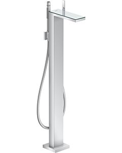 hansgrohe Axor MyEdition mitigeur bain 47440000 projection 196 mm, au sol, chromé / verre miroir