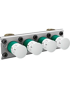 hansgrohe set de base 45443180 3 Verbraucher , en 3 Verbraucher / encastré, pour bord de baignoire et de carrelage