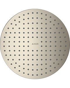 hansgrohe Axor overhead shower 35287820 ceiling, concealed Plumbing , brushed nickel