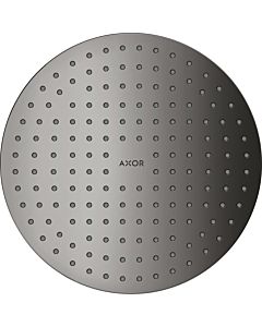 hansgrohe Axor overhead shower 35287330 ceiling, concealed Plumbing , polished black chrome