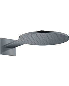 hansgrohe Axor douche de tête 35300340 avec bras de douche, chrome noir brossé