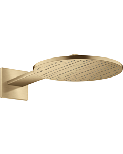 hansgrohe Axor overhead shower 35300140 with shower arm, brushed bronze