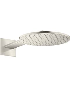 hansgrohe Axor overhead shower 35303800 with shower arm, stainless steel optic