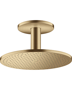 hansgrohe Douche de tête Axor 35304140 avec raccordement au plafond, bronze brossé