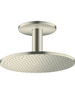 hansgrohe Axor Kopfbrause 35304820 mit Deckenanschluss, brushed nickel