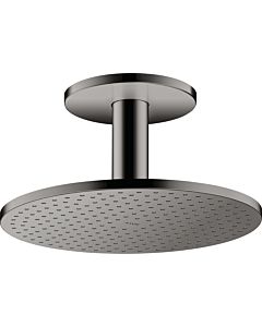 hansgrohe Axor Kopfbrause 35301330 mit Deckenanschluss, polished black chrome