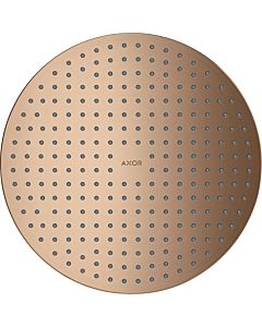 hansgrohe Axor overhead shower 35305310 ceiling, concealed Plumbing , brushed red gold