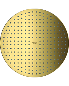 hansgrohe Axor overhead shower 35302990 ceiling, concealed Plumbing , polished gold optic
