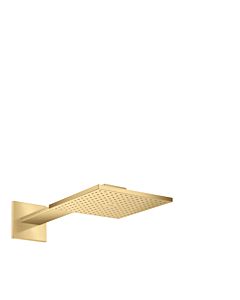 hansgrohe Axor Kopfbrause 35306250 mit Brausearm, brushed gold optic