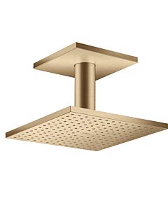 hansgrohe Axor Kopfbrause 35308140 mit Deckenanschluss, brushed bronze