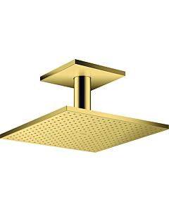 hansgrohe Axor douche de tête 35316990 avec raccordement au plafond, optique or poli