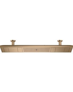 hansgrohe Douche de tête Axor ShowerHeaven 10629140 1200x300mm, avec éclairage 5000 K, bronze brossé