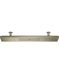 hansgrohe Axor ShowerHeaven overhead shower 1200 4jet Axor 12423820 brushed nickel, with light. 5000K