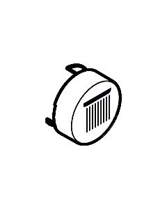 hansgrohe Symbol Kopfbrause 93571610 Rain groß, schwarz