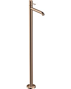 hansgrohe Axor Uno Fertigmontageset 38037300 Waschtischarmatur, bodenstehend, mit Bügelgriff, ohne Ablaufgarnitur, polished red gold