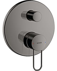 hansgrohe Axor Uno Finishing set 38426330 Concealed bath mixer, with loop handle, polished black chrome