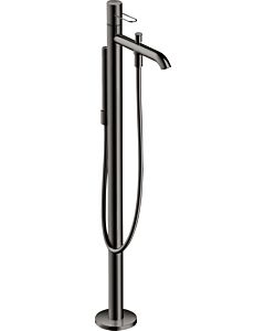 hansgrohe Axor Uno Finishing set 38442330 Bath mixer, floor-standing, with loop handle, polished black chrome