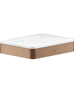 hansgrohe Axor Seifenschale 42803310 Keramikeinsatz, brushed red gold