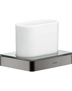 hansgrohe Axor tooth glass 42834330 glass, wall-mounted, polished black chrome