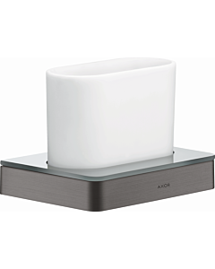hansgrohe Axor Zahnglas 42834340 Glas, Wandmontage, brushed black chrome