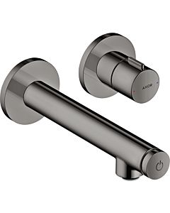 hansgrohe Axor Uno Finishing set 45112330 Concealed washbasin mixer, with projection 158mm, polished black chrome