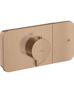 hansgrohe Axor One final assembly set 45711310 flush-mounted thermostat module, 1 Verbraucher , brushed red gold