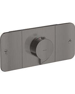 hansgrohe Axor One final assembly set 45712340 flush-mounted thermostat module, 2 Verbraucher , brushed black chrome
