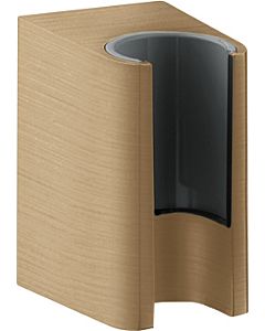 hansgrohe Axor One support de douche 45721140 position de maintien fixe, bronze brossé