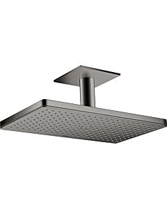 hansgrohe Axor douche de tête 35277330 avec raccordement au plafond, chrome noir poli