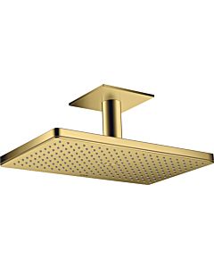 hansgrohe Axor douche de tête 35277990 avec raccordement au plafond, optique or poli