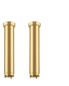 hansgrohe AXOR ShowerSolutions Verlängerung Set 13603250 230 mm für Deckenbefestigung ShowerHeaven 1200/300 4jet, Brushed Gold Optic