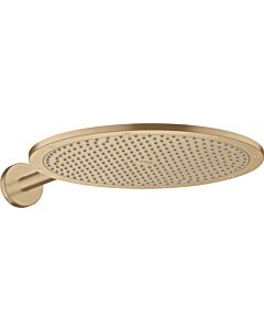 hansgrohe Axor overhead shower 26034140 with shower arm, wall mounting, brushed bronze