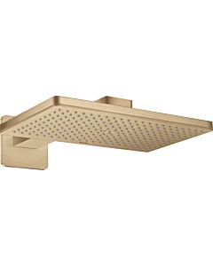 hansgrohe Axor overhead shower 35274140 with shower arm, rosette, brushed bronze
